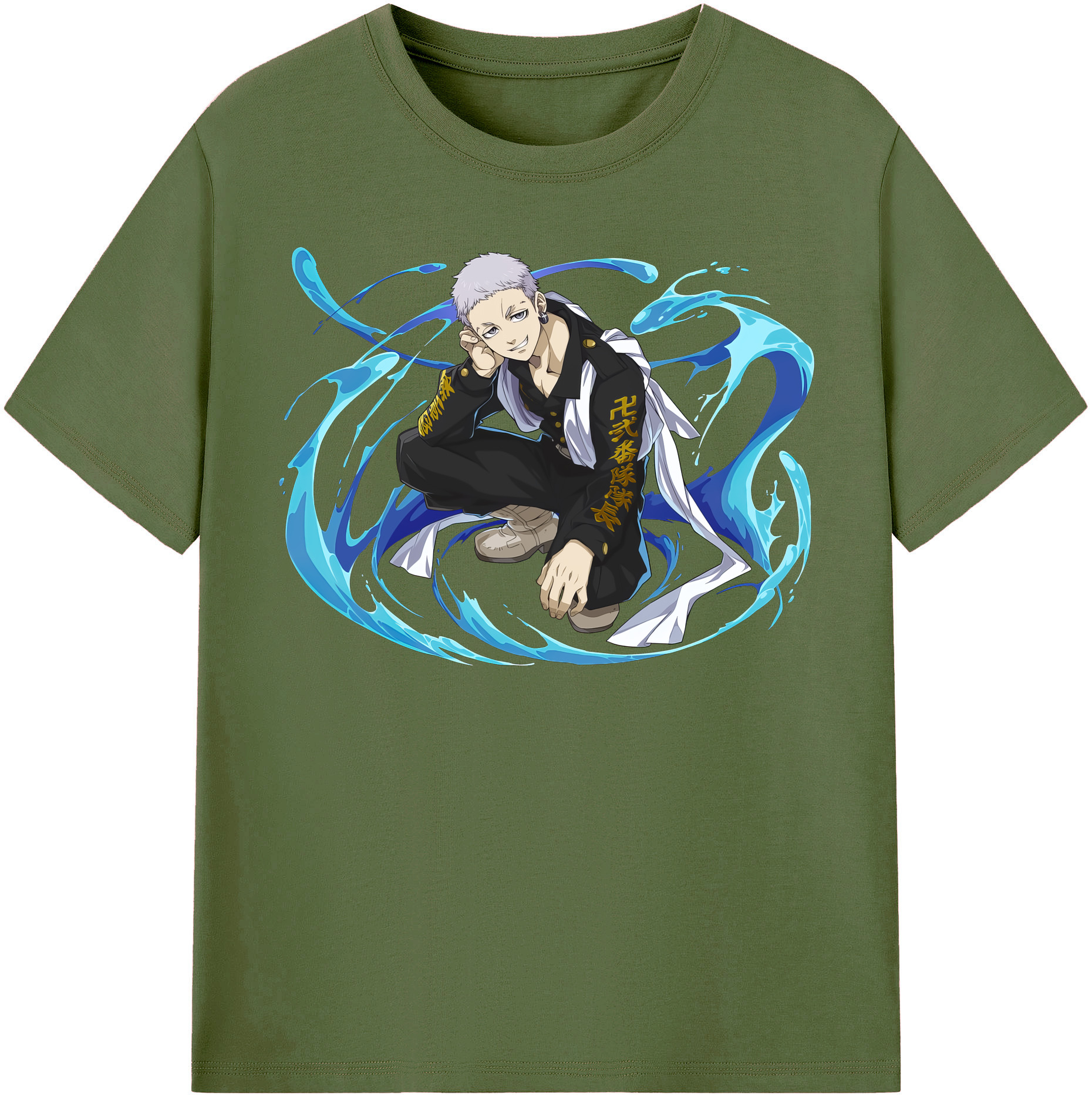 （画像用） 東京リベンジャーズ Tokyo Revengers 綿100％半袖Tシャツ（フロントプリント）